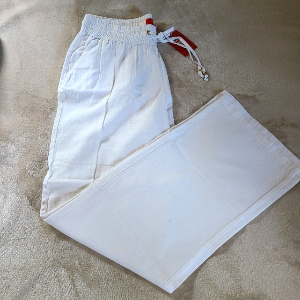 NWT Guess Los Angeles linen pant